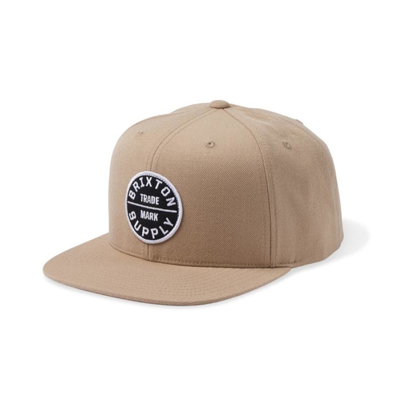 Brixton - Oath III Snapback Sand