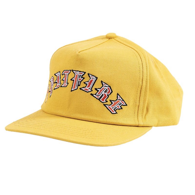 Spitfire - Old E Arch Snapback Gold