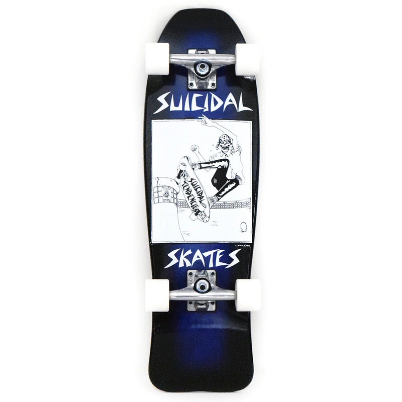 Suicidal Skates - Pool Skater Mini Cruiser 8.75 Complete Skateboard