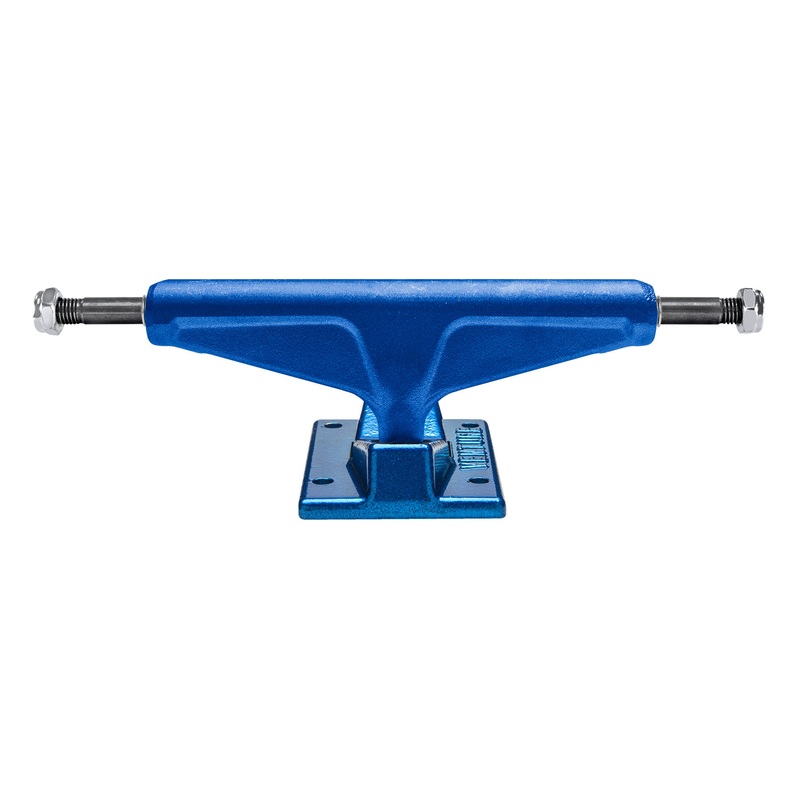 Venture - Anodized Blue Team Low 5.25 Skateboard Trucks