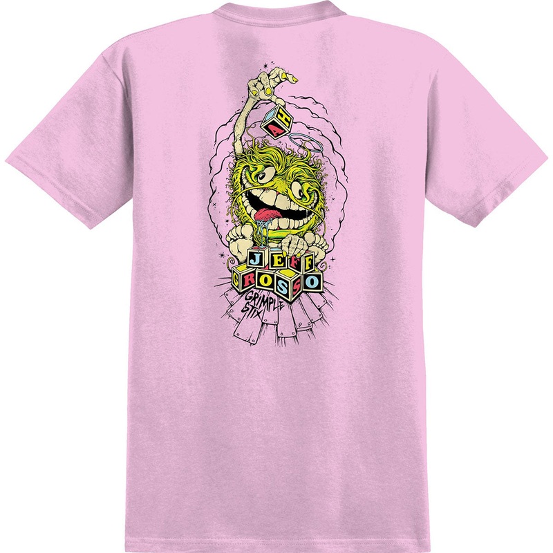 Anti Hero - Grimple Grosso Guest Tee Light Pink