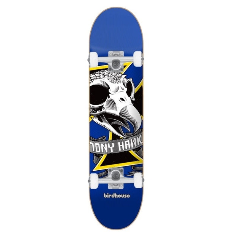 Birdhouse - Tony Hawk Oversized Skull 7.25 Complete Skateboard