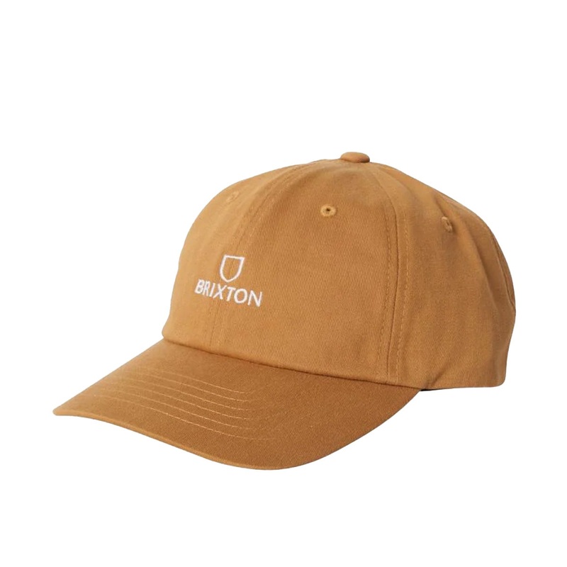 Brixton - Alpha LP Cap Golden Brown Vintage Wash