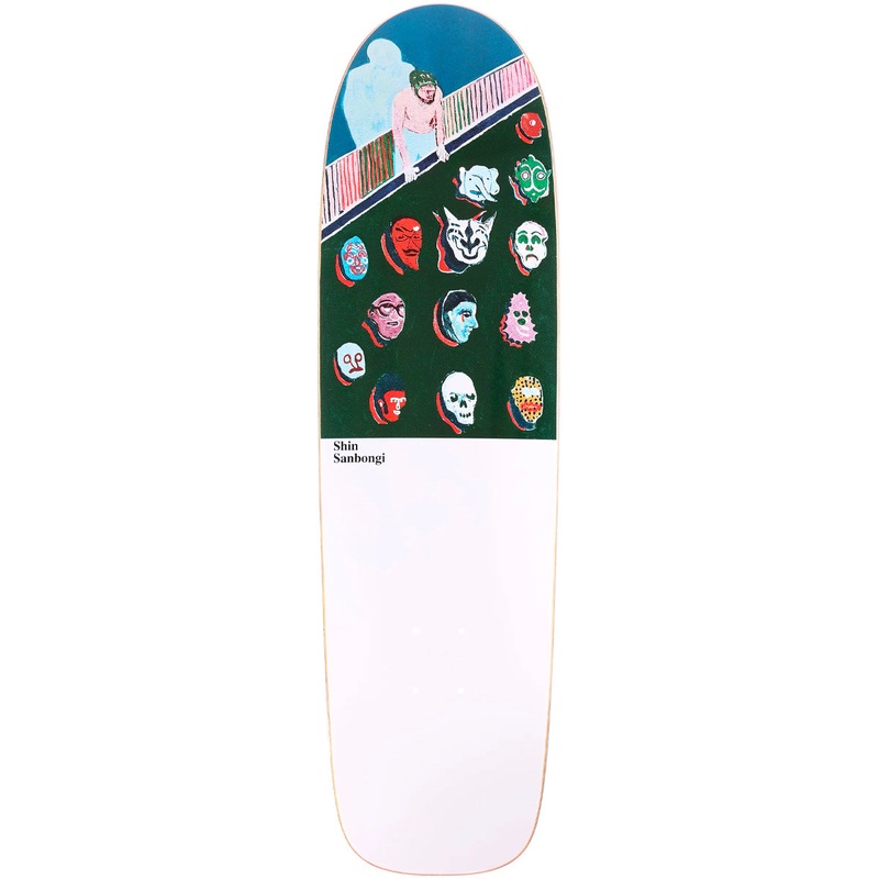 Polar - Shin Sanbogi Trophy Head Surf Jr 8.75 Skateboard Deck