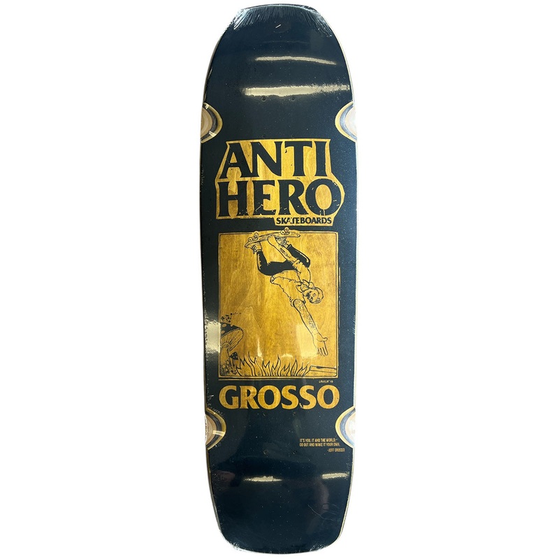 Anti Hero - Jeff Grosso Hand Plant SSD25 9.25 Skateboard Deck
