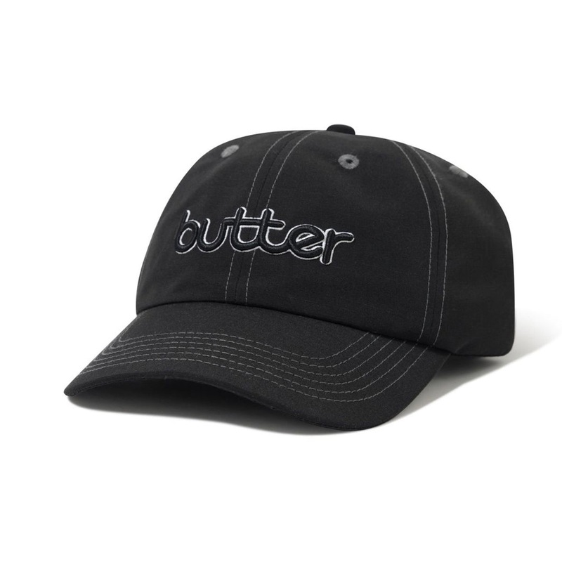 Butter Goods - Alpine 6 Panel Cap Black