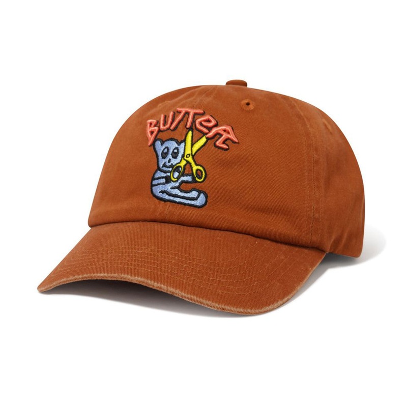 Butter Goods - Bear 6 Panel Cap Caramel