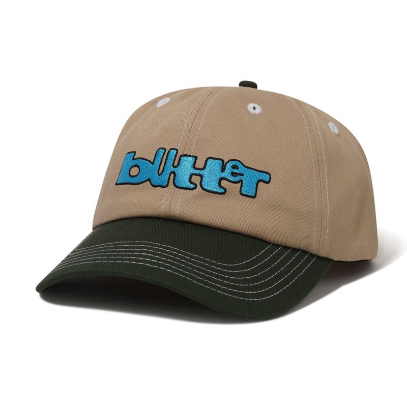 Butter Goods - Warped 6 Panel Cap Tan/Seaweed