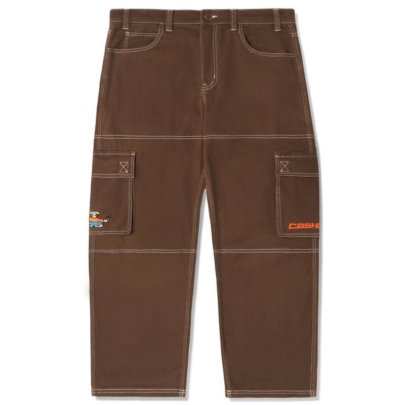 Cash Only - Aleka Cargo Jeans Brown