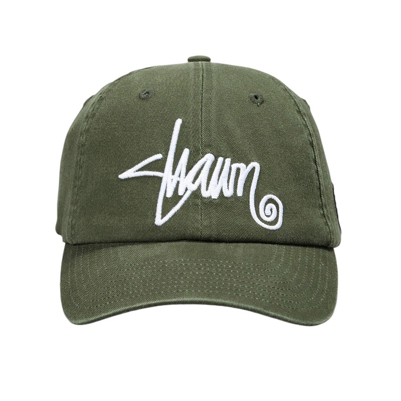 S/Double - Shawn Script Strapback Cap Forest