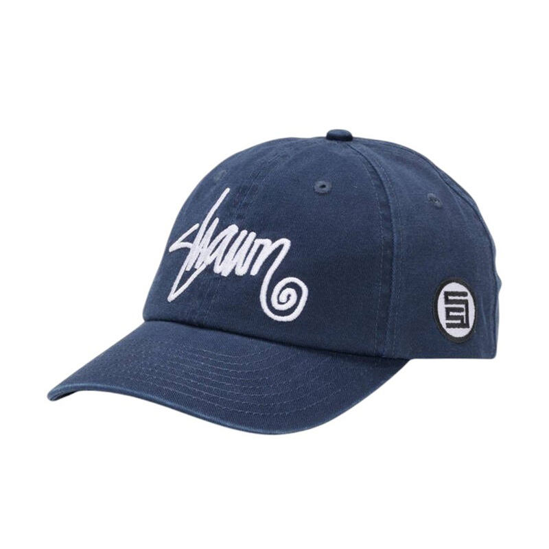S/Double - Shawn Script Strapback Cap Navy