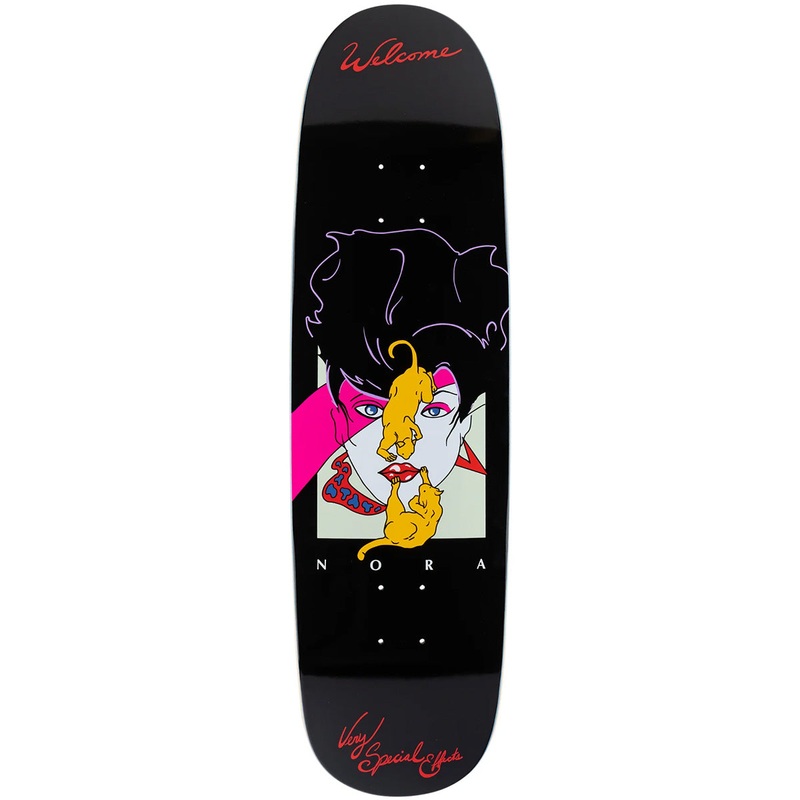 Welcome - Nora Vasconcellos Special Effects on Sphynx 8.8 Skateboard Deck