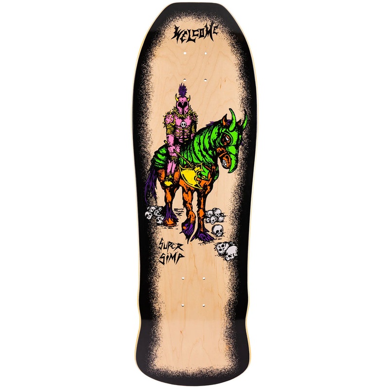 Welcome - Super Simp on Early Grab 10.0 Skateboard Deck