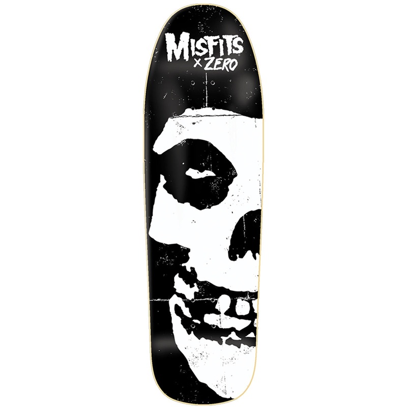Zero - Misfits Fiend Skull 9.25 Skateboard Deck