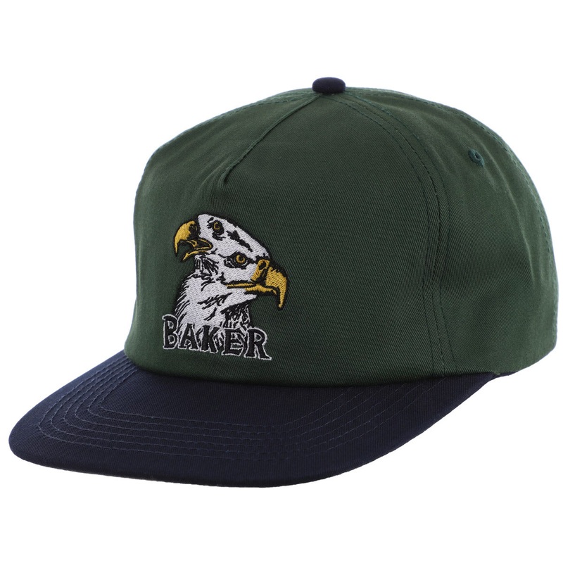 Baker - Eagle Eyes Snapback Green/Blue