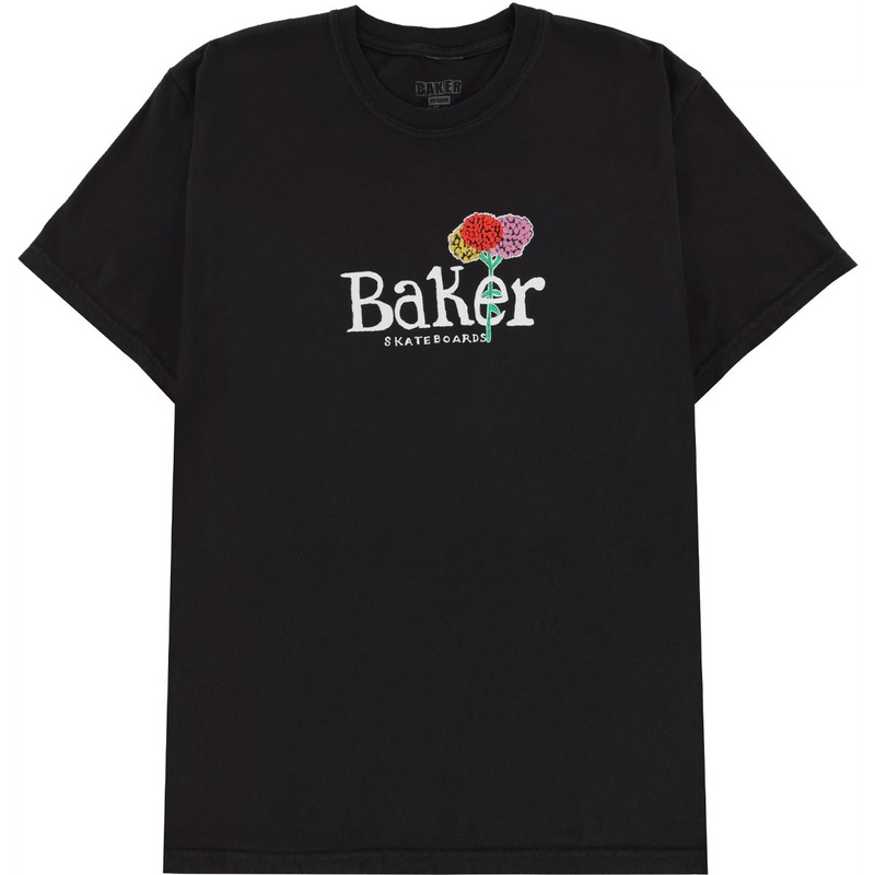 Baker - Fleurs Tee Washed Black