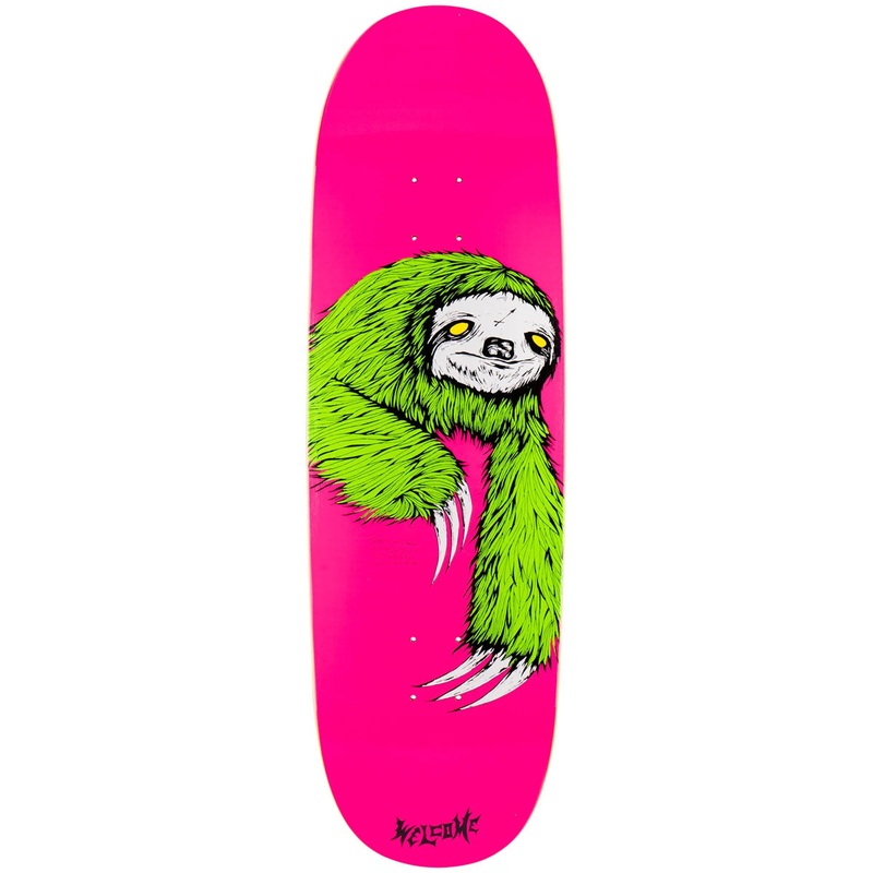Welcome - Sloth on Boline 2.0 9.5 Skateboard Deck
