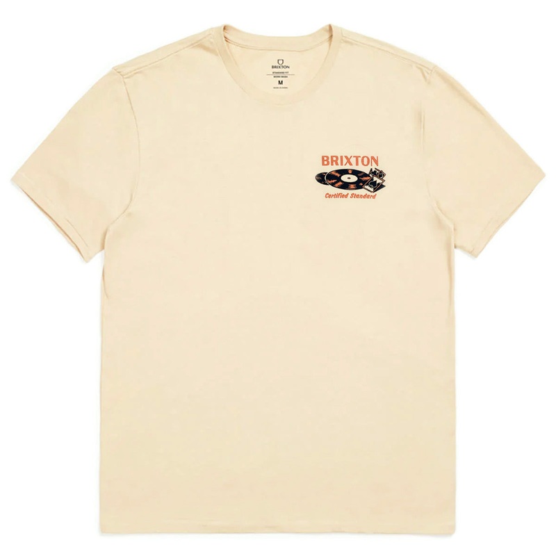 Brixton - Hubbard Tee Cream Worn Wash