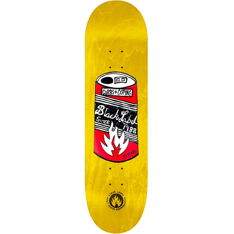 Black Label - 35 Years Can 8.5 Skateboard Deck