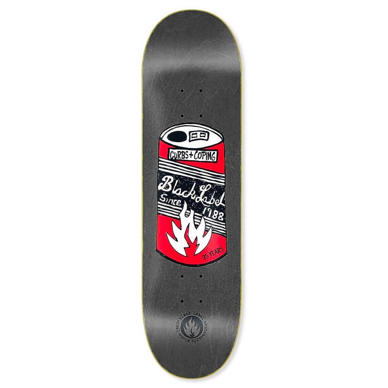 Black Label - 35 Years Can 9.0 Skateboard Deck