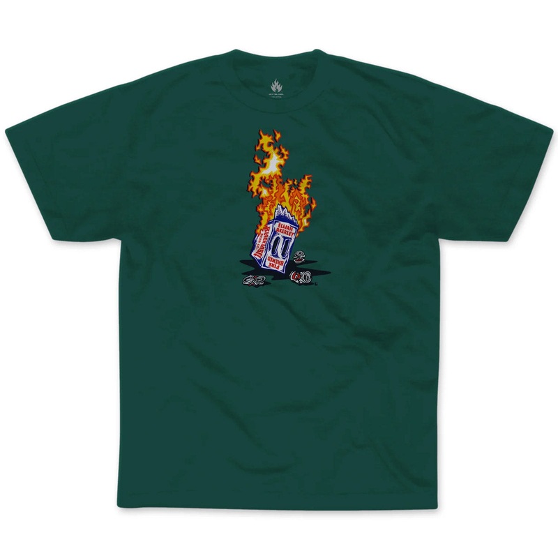 Black Label - Elijah Akerley Fire Brewed Tee Forest Green