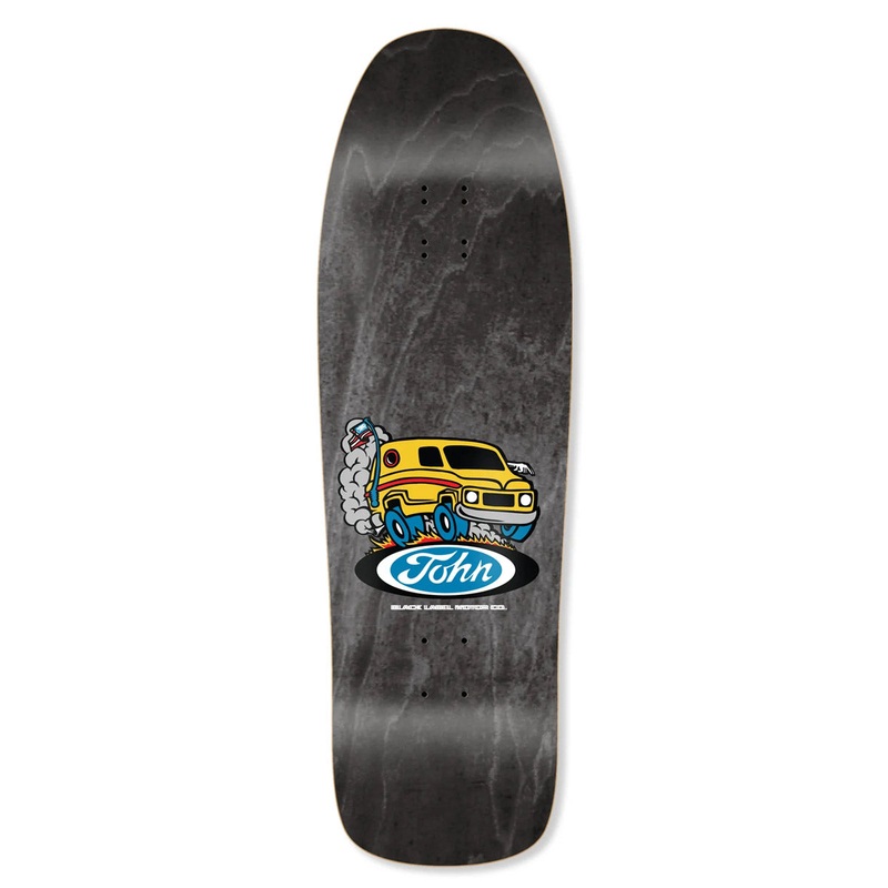 Black Label - John Lucero Man Van 9.88 Reissue Skateboard Deck