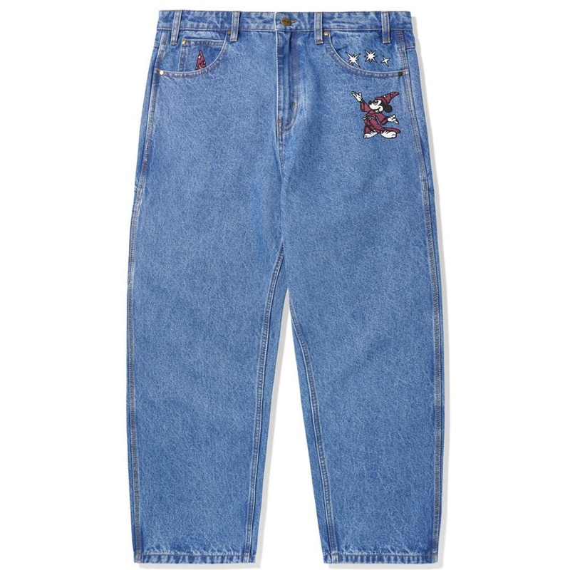 Butter Goods - Fantasia Baggy Denim Jeans Washed Indigo