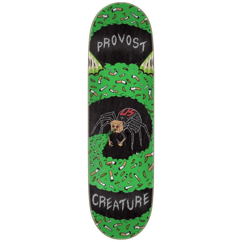 Creature - Collin Provost Spider Barf 8.8 Skateboard Deck