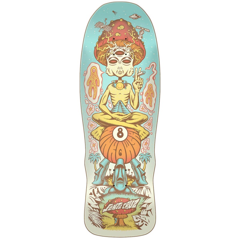 Santa Cruz - Erick Winkowski Spaced Out 10.35 Skateboard Deck