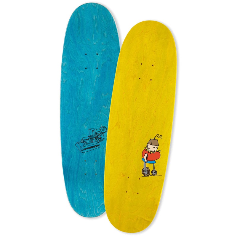 The Heated Wheel - People Mover Egg 9.25 Skateboard Deck