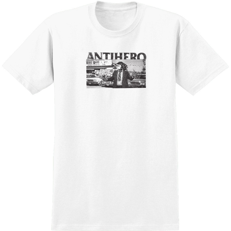 Anti Hero - Pure Stoke Tee White