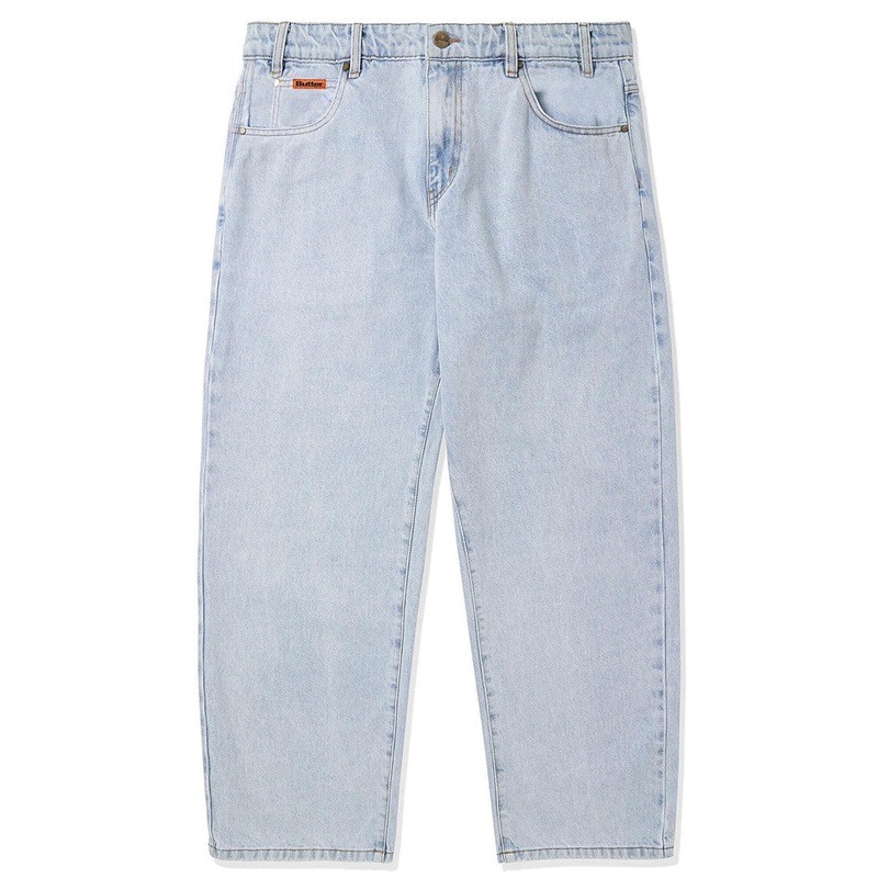 Butter Goods - Baggy Denim Jeans Light Blue