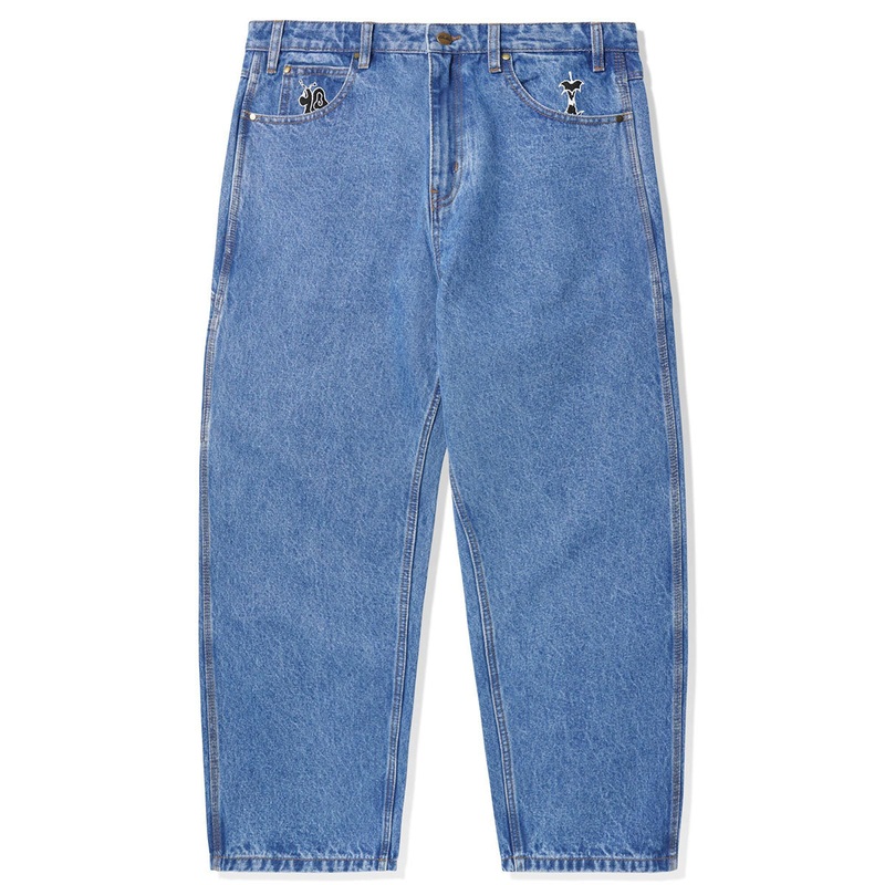 Butter Goods - Critter Denim Jeans Washed Indigo