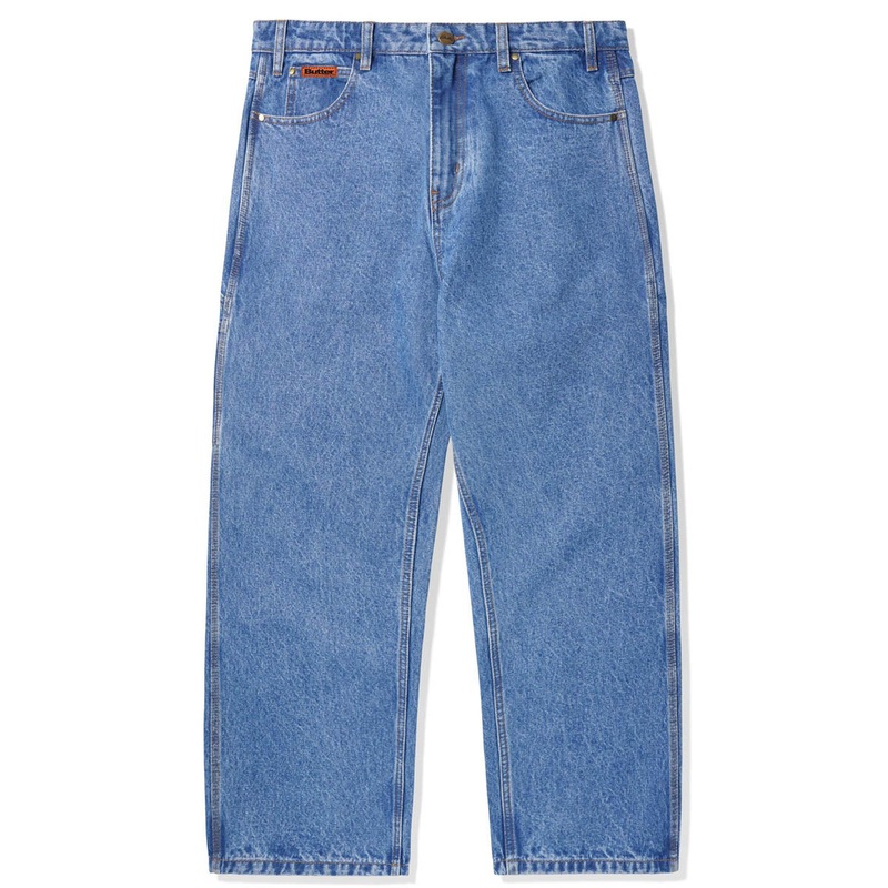 Butter Goods - Relaxed Denim Jeans Washed Indigo