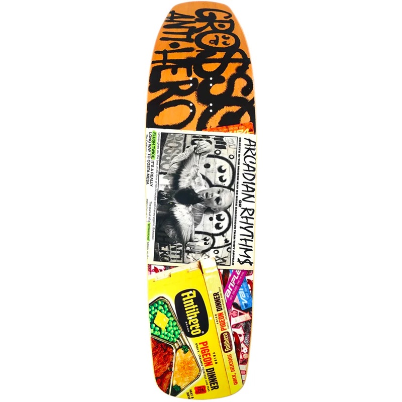 Anti Hero - Jeff Grosso Pigeon Vision 9.25 Skateboard Deck