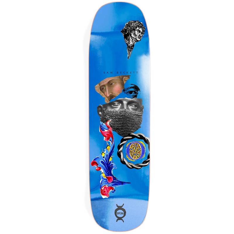 Opera - Sam Beckett Clipped 8.75 Skateboard Deck