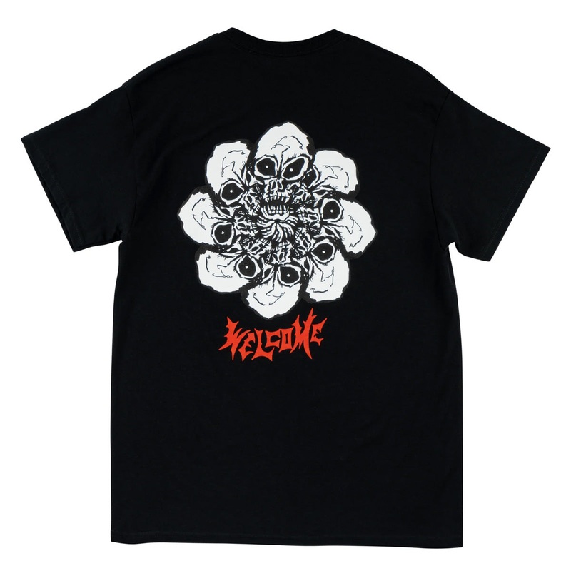 Welcome - Skull Tee Black
