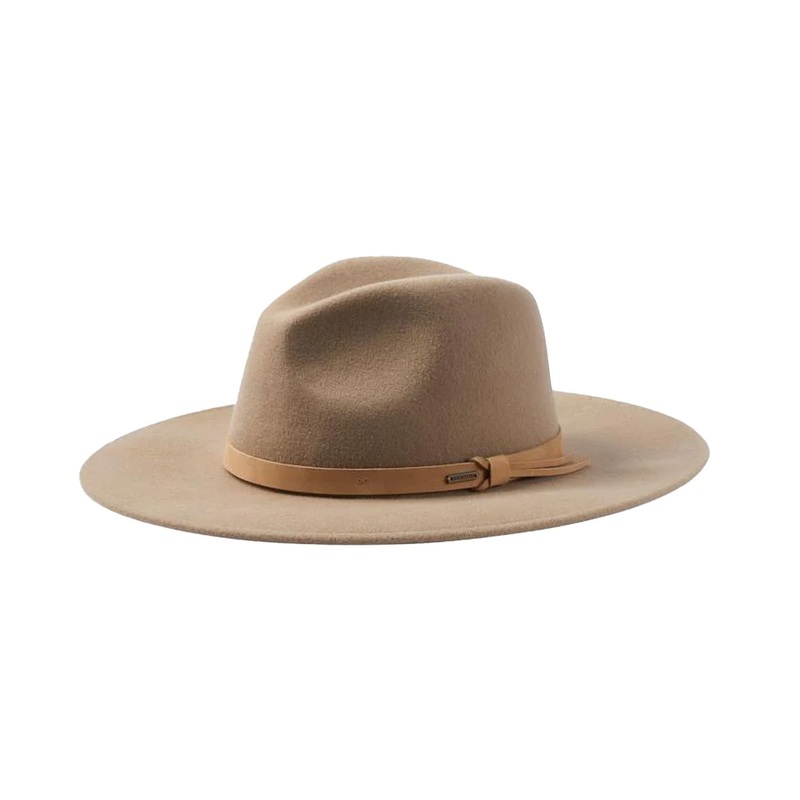 Brixton - Field Proper Felt Fedora Hat Sand