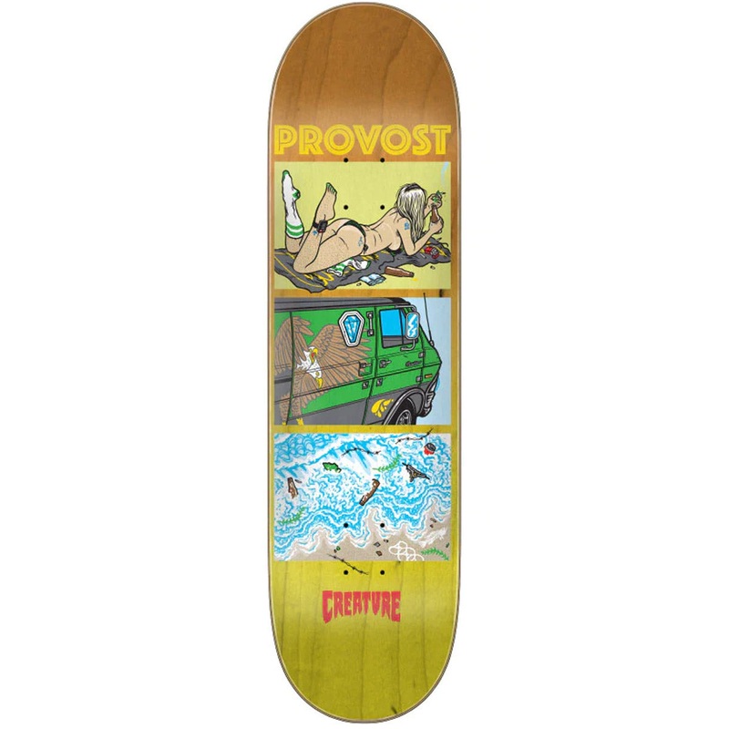 Creature - Collin Provost Hesh Coast 8.47 Skateboard Deck