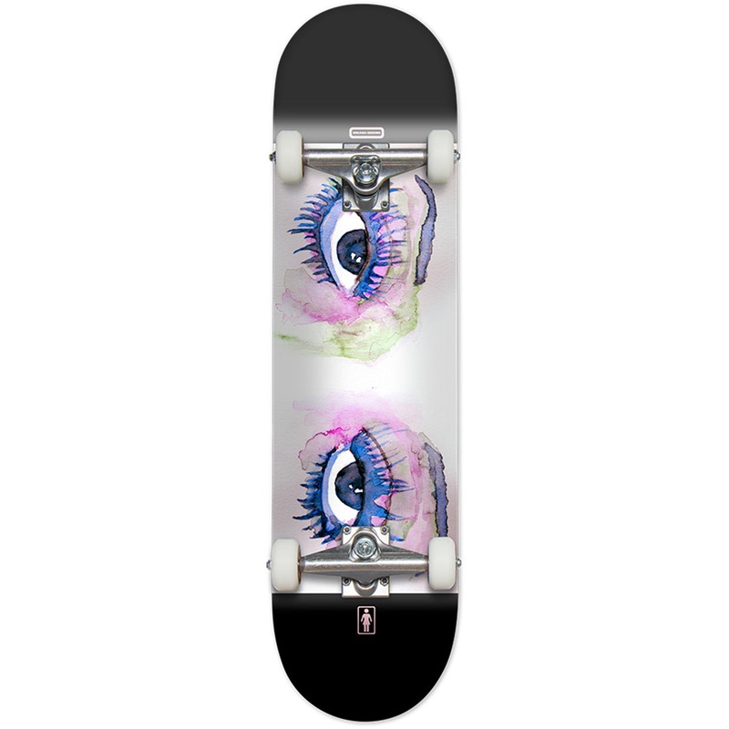 Girl - Breana Geering Party Eyes 7.75 Complete Skateboard