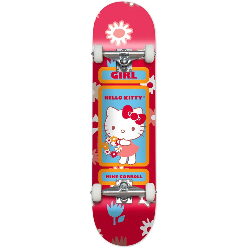Girl - Mike Carroll Hello Kitty 7.75 Complete Skateboard
