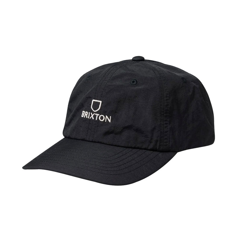 Brixton - Alpha LP Cap Black/White Vintage Wash