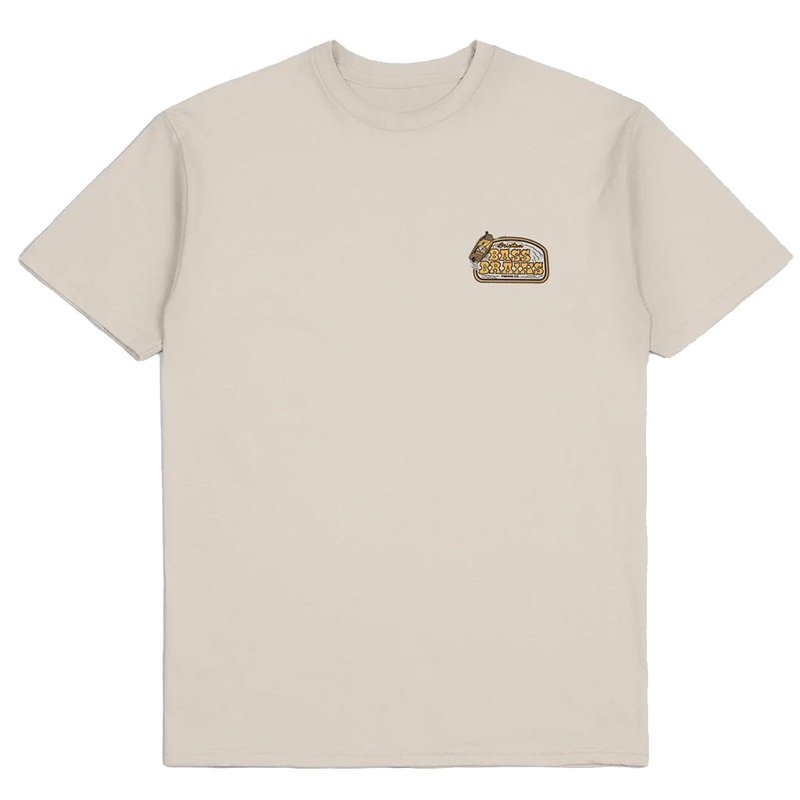 Brixton - Bass Brains Boat Tee Cream