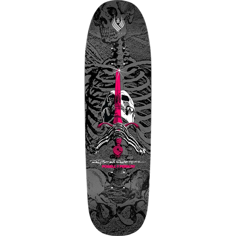 Powell Peralta - Ray Rodriguez Skull & Sword Flight 9.265 Skateboard Deck