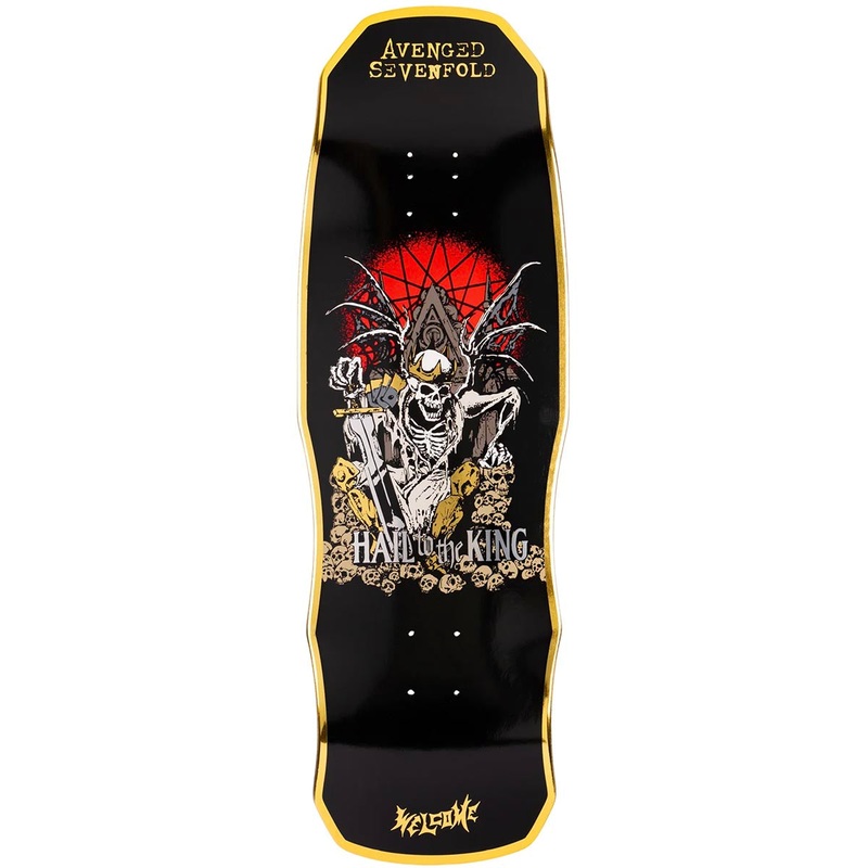 Welcome - A7X Hail To The King on Dark Lord 9.75 Skateboard Deck