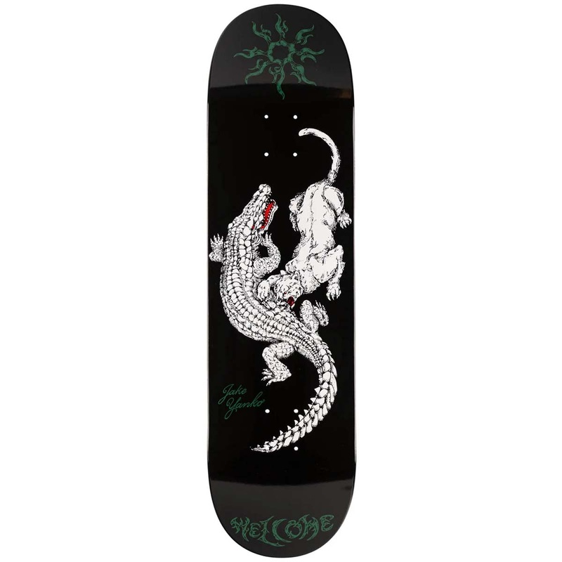 Welcome - Jake Yanko Swamp Fight 8.5 Skateboard Deck