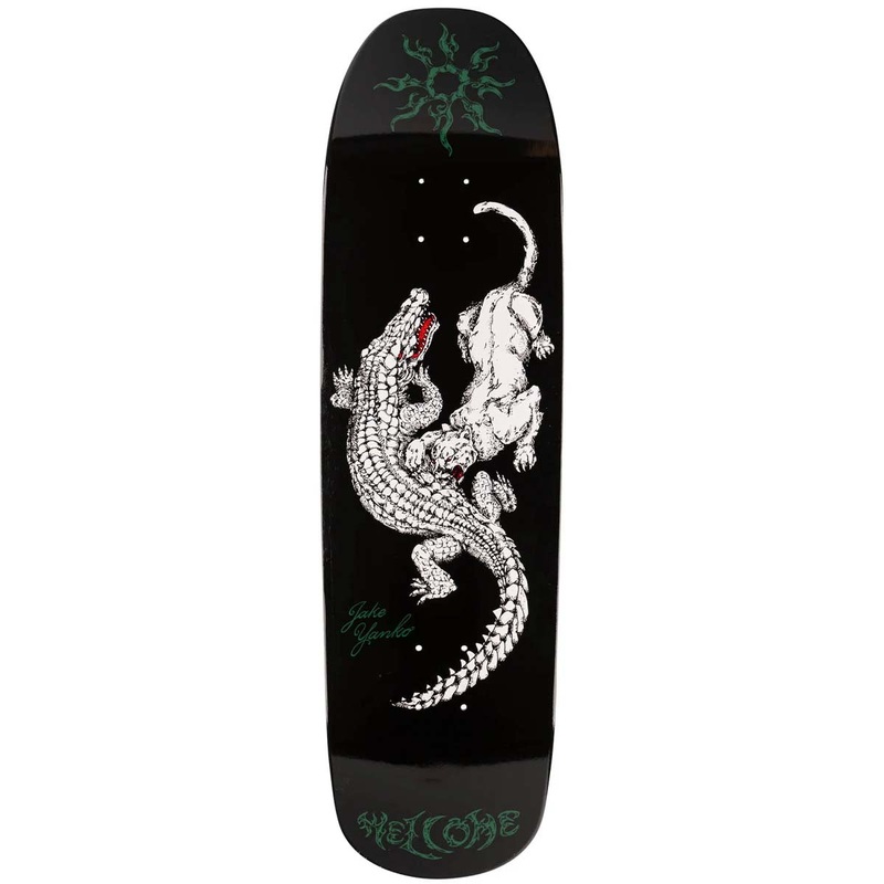 Welcome - Jake Yanko Swamp Fight on Panther 9.0 Skateboard Deck