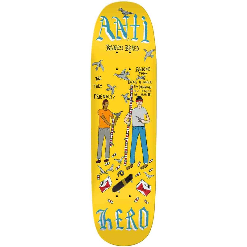 Anti Hero - Raney Beres Pigeon Vision 8.63 Skateboard Deck