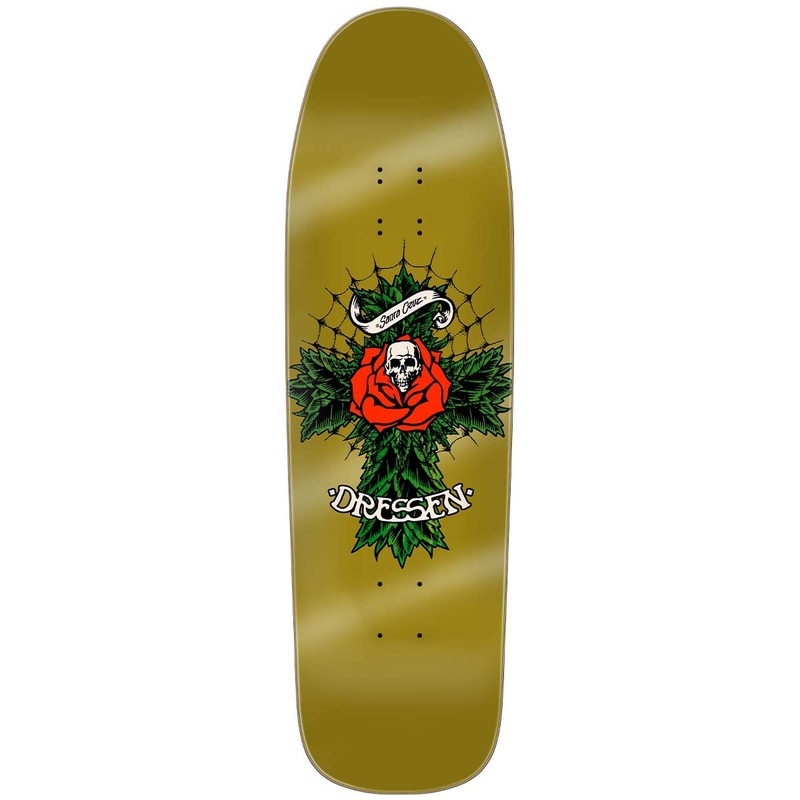 Santa Cruz - Eric Dressen Rose Cross Two 9.31 Skateboard Deck