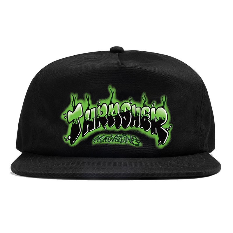 Thrasher - Airbrush Snapback Black